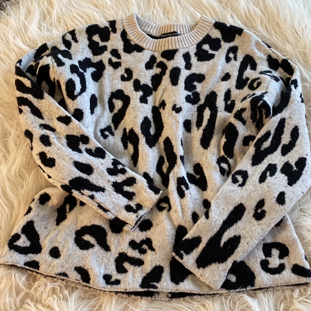 Something Navy Dalmatian Sweater